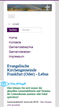 Mobile Screenshot of evangelische-kirche-ffo.de